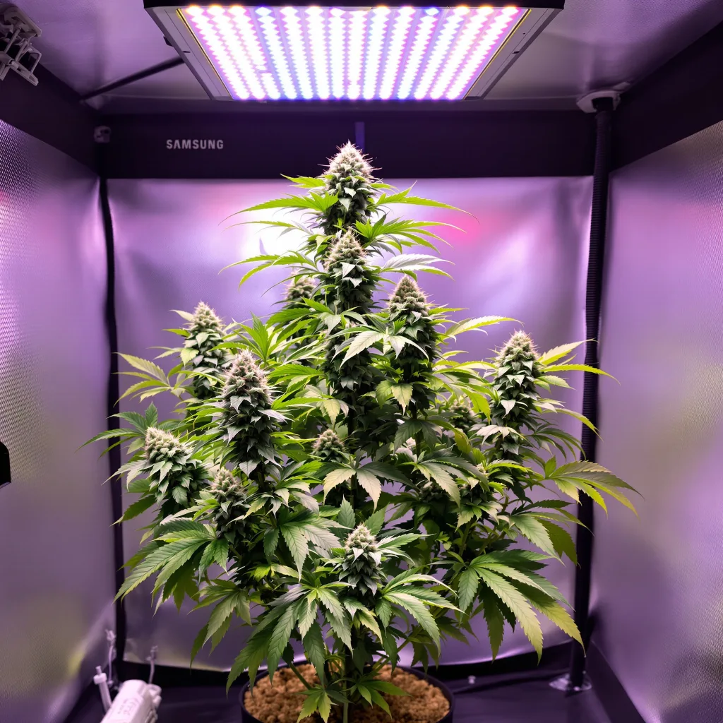 Plante de cannabis CBD PH Haze en floraison — 120-180 cm féminisée