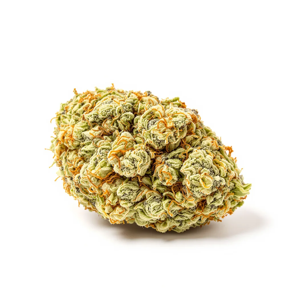 CBD Shark 41% indica / 59% sativa — fleur avec trichomes visibles