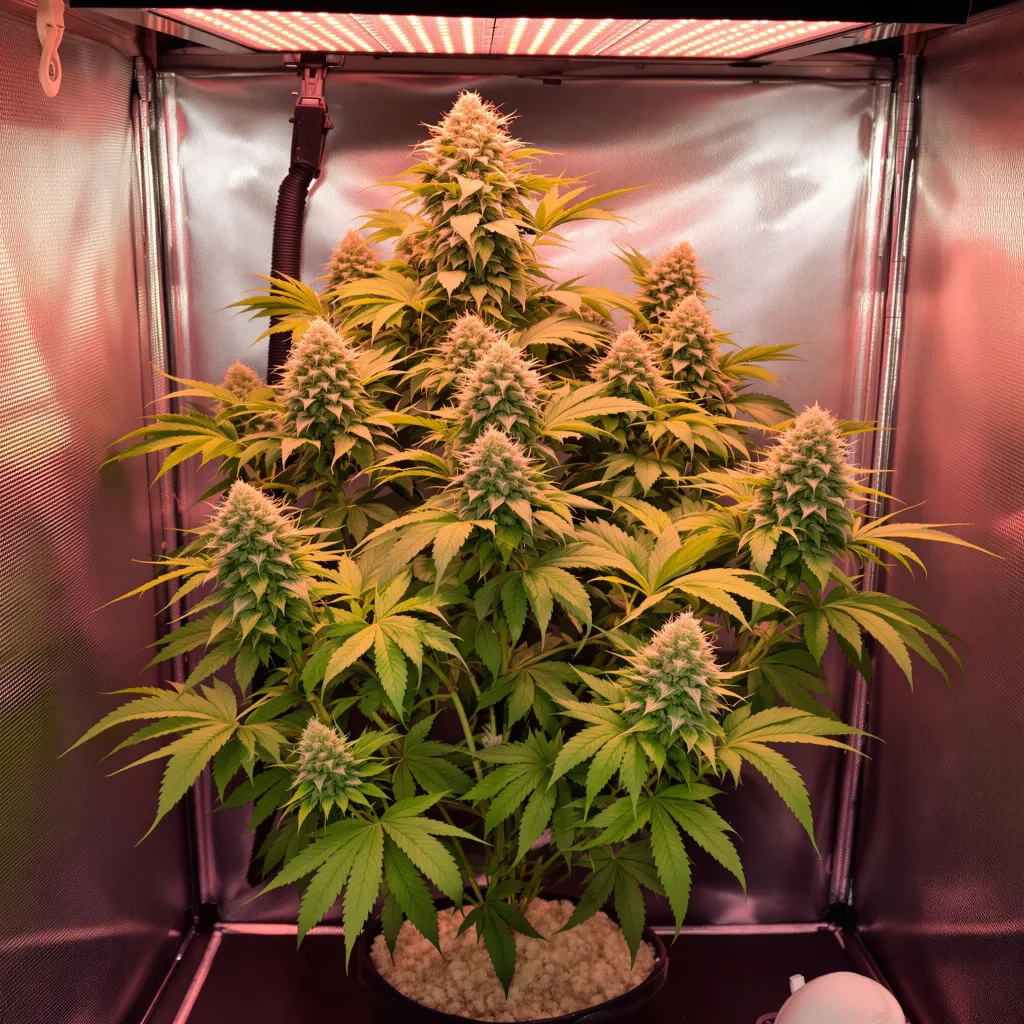 Plante de cannabis CBD Yummy en floraison — 120-180 cm féminisée
