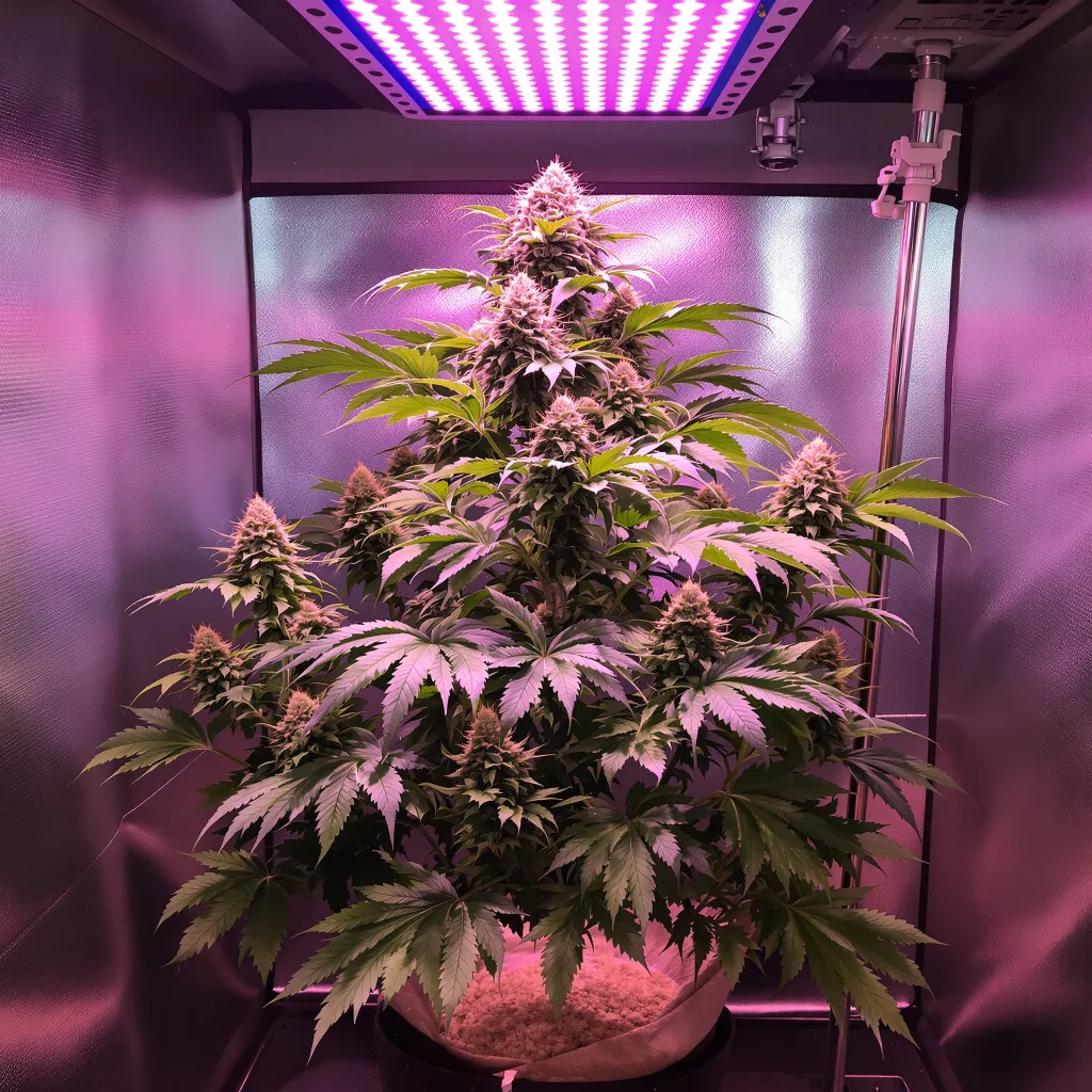Plante de cannabis Cement Shoes en floraison — 90-130 cm féminisée