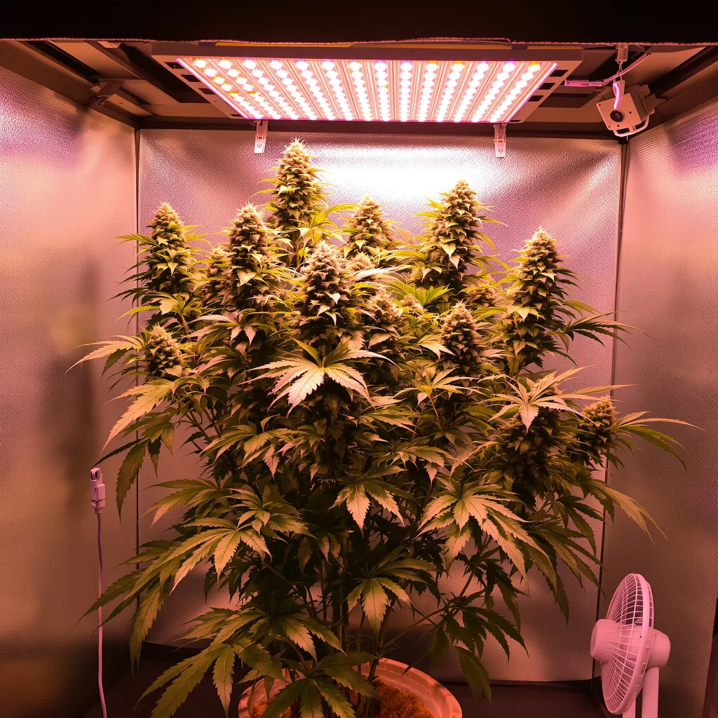 Plante de cannabis Cheeseburger en floraison — 120-180 cm féminisée