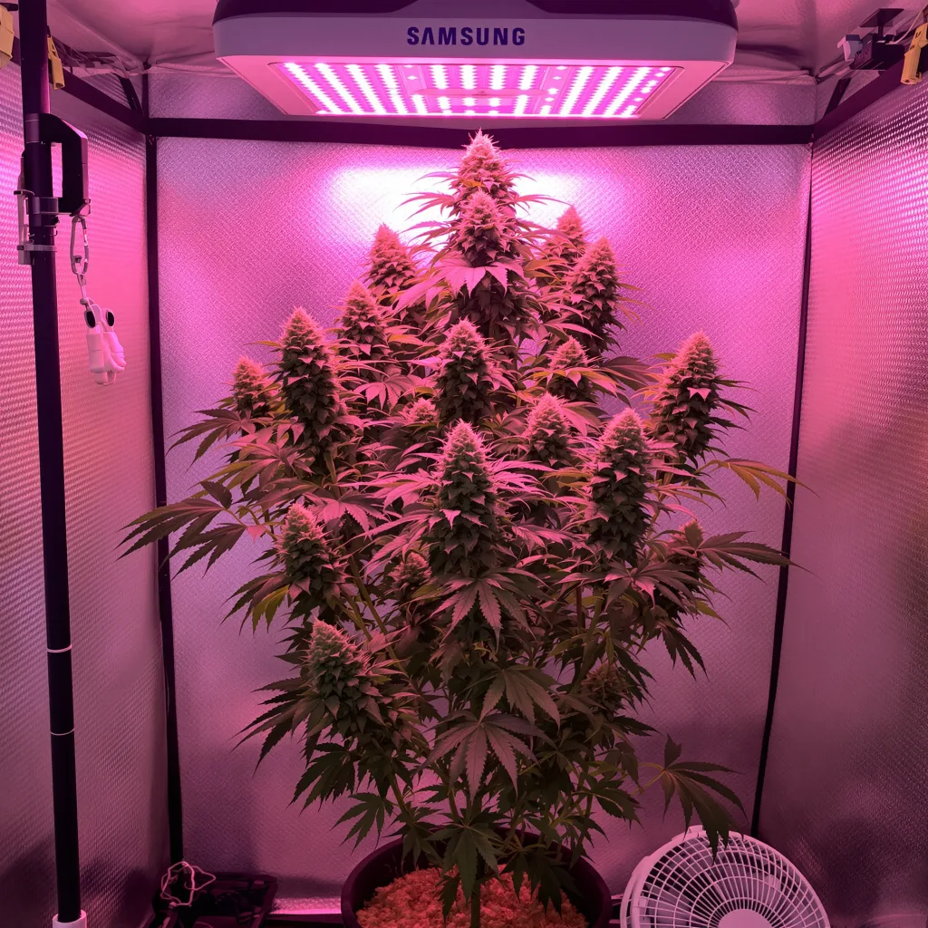 Plante de cannabis Chem Crush en floraison — 120-180 cm féminisée