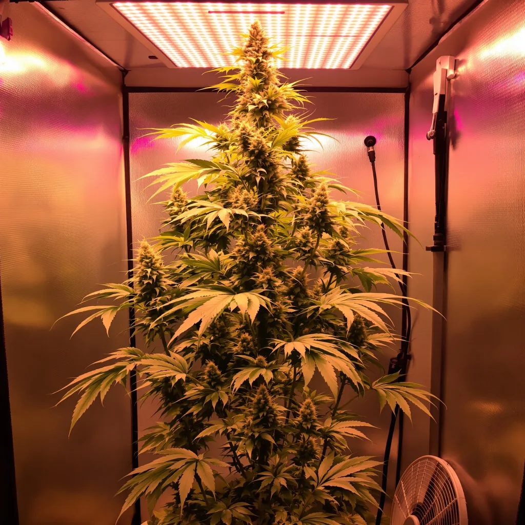 Plante de cannabis Chernobyl en floraison — 150-200 cm féminisée
