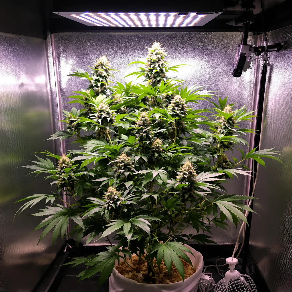 Plante de cannabis Cherry OG en floraison — 90-130 cm féminisée