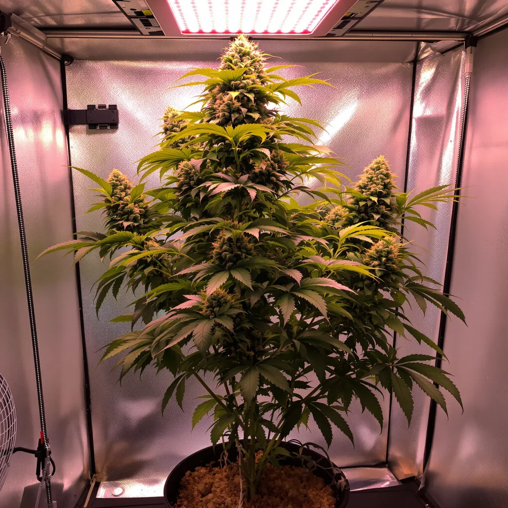 Plante de cannabis China Yunnan en floraison — 60-100 cm autofloraison