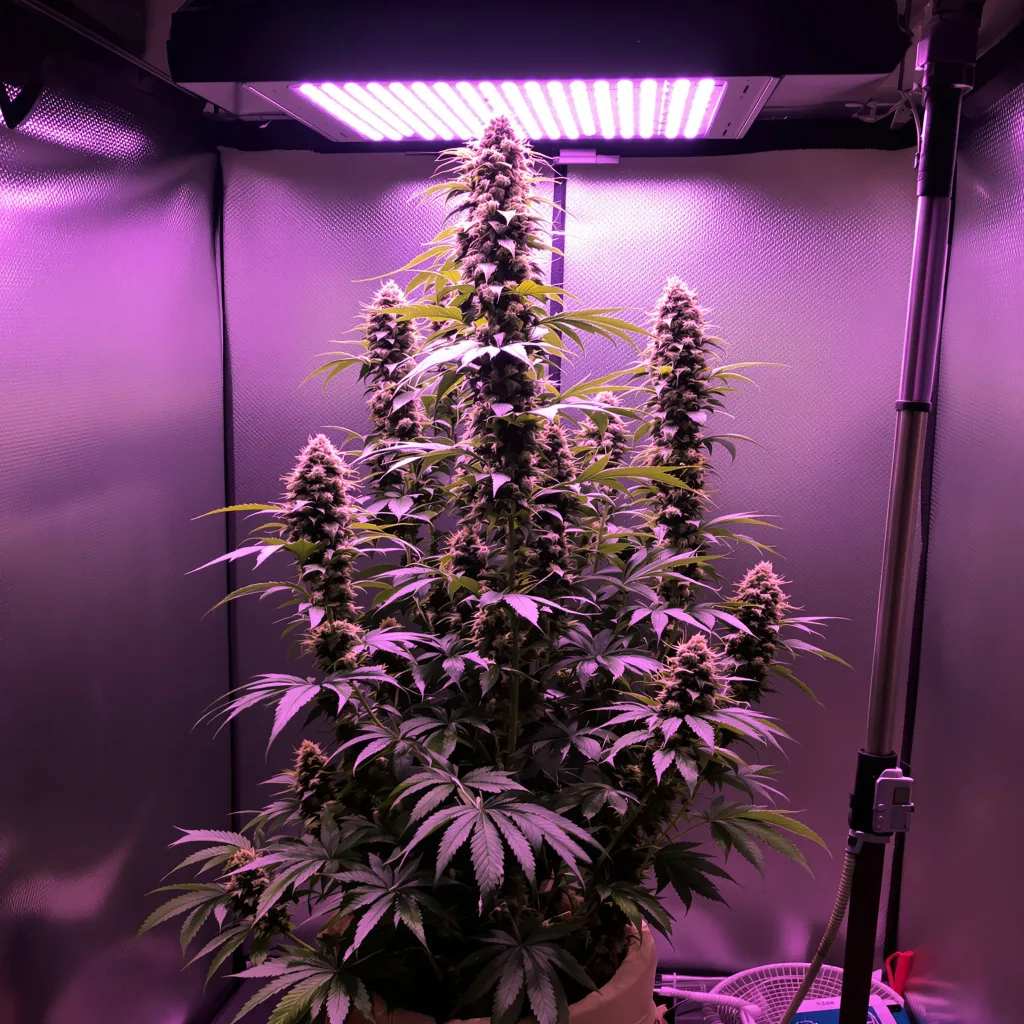 Plante de cannabis Chocolate Orange en floraison — 150-200 cm féminisée
