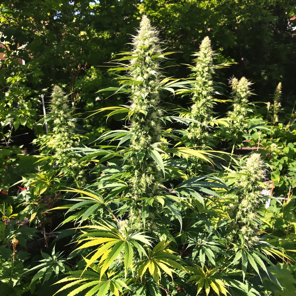 Chocolate Orange 10% indica / 90% sativa — fleur avec trichomes visibles