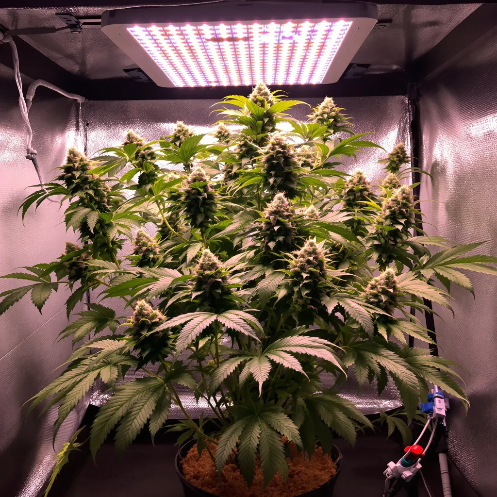 Plante de cannabis Chocolope Kush en floraison — 90-130 cm féminisée