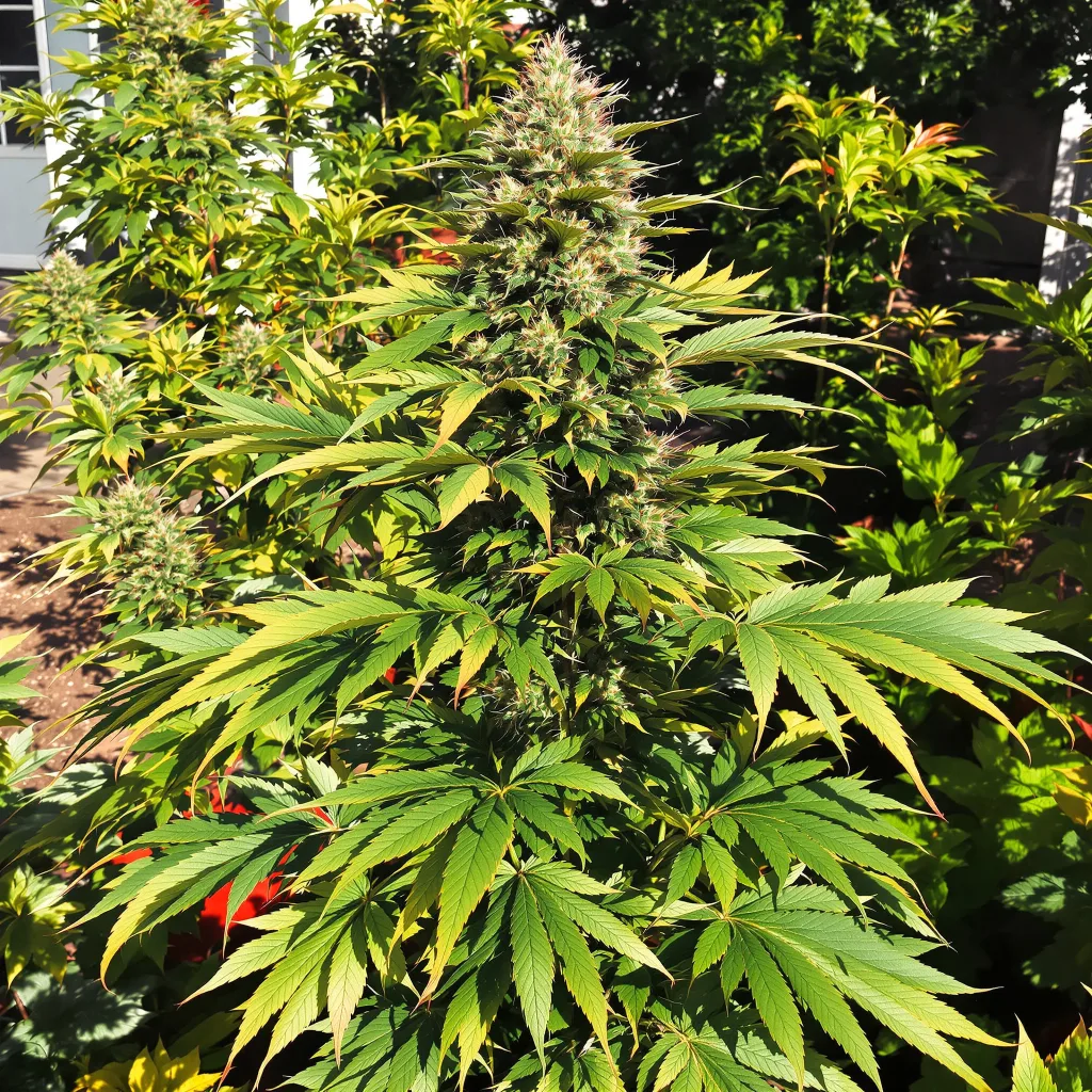 CHR Super OG 69% indica / 31% sativa — fleur avec trichomes visibles