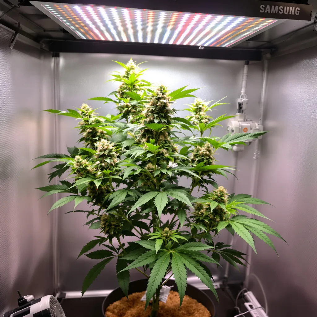 Plante de cannabis Chronic en floraison — 90-130 cm féminisée