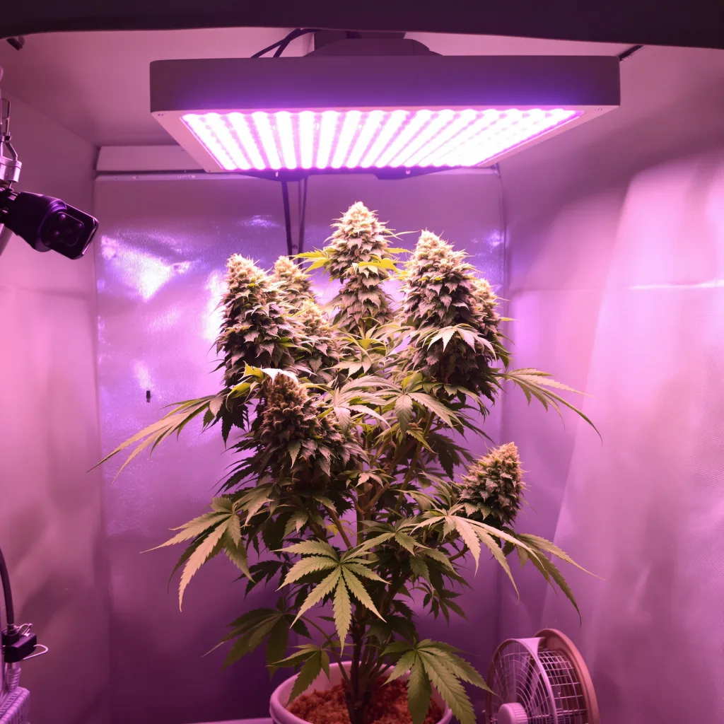 Plante de cannabis Chronic Thunder en floraison — 120-180 cm féminisée