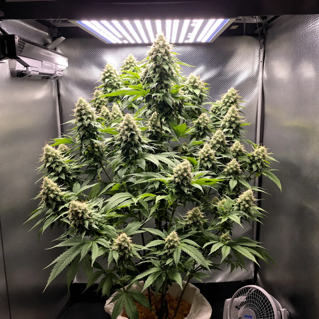 Plante de cannabis Chupacabra en floraison — 120-180 cm féminisée
