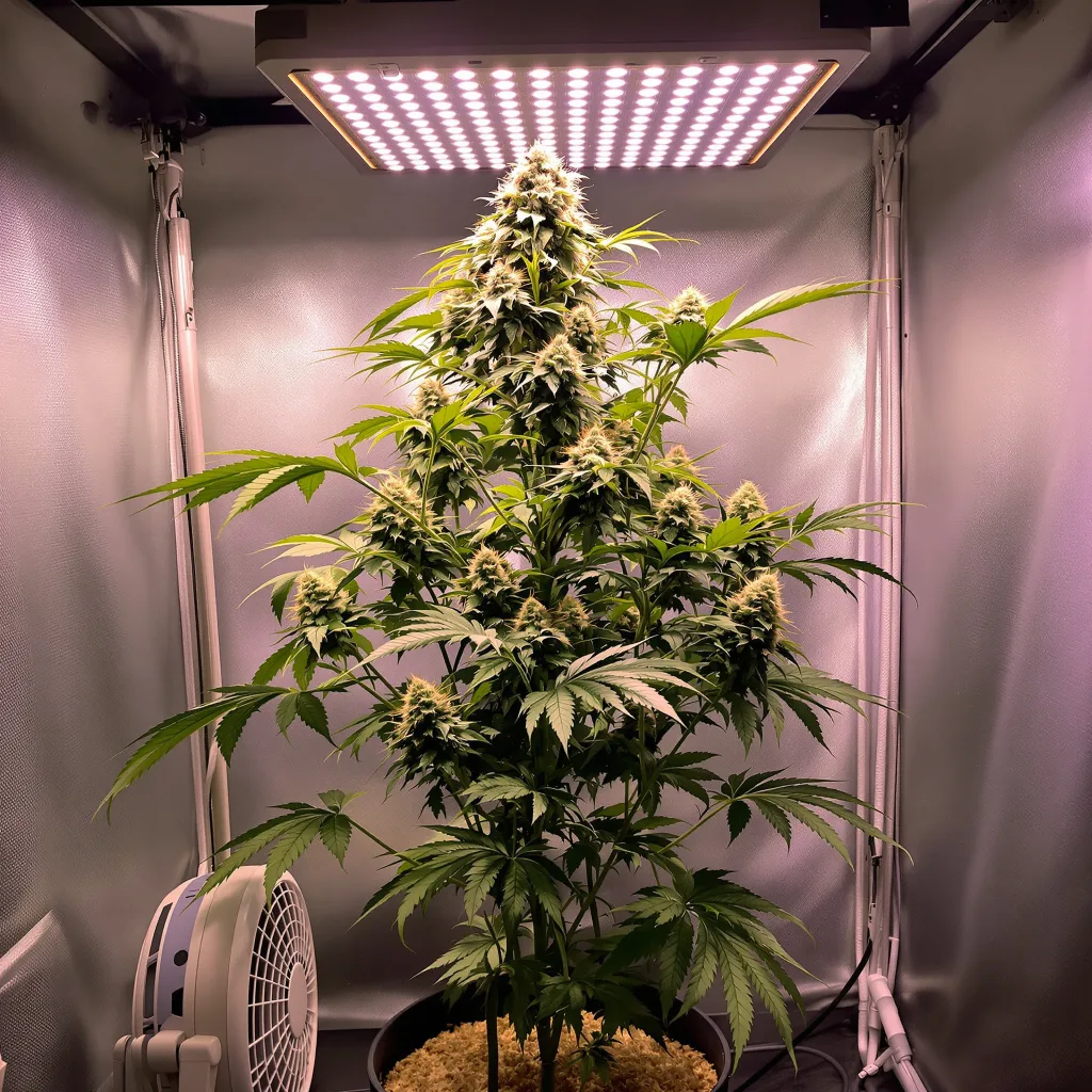 Plante de cannabis Church OG en floraison — 120-180 cm féminisée