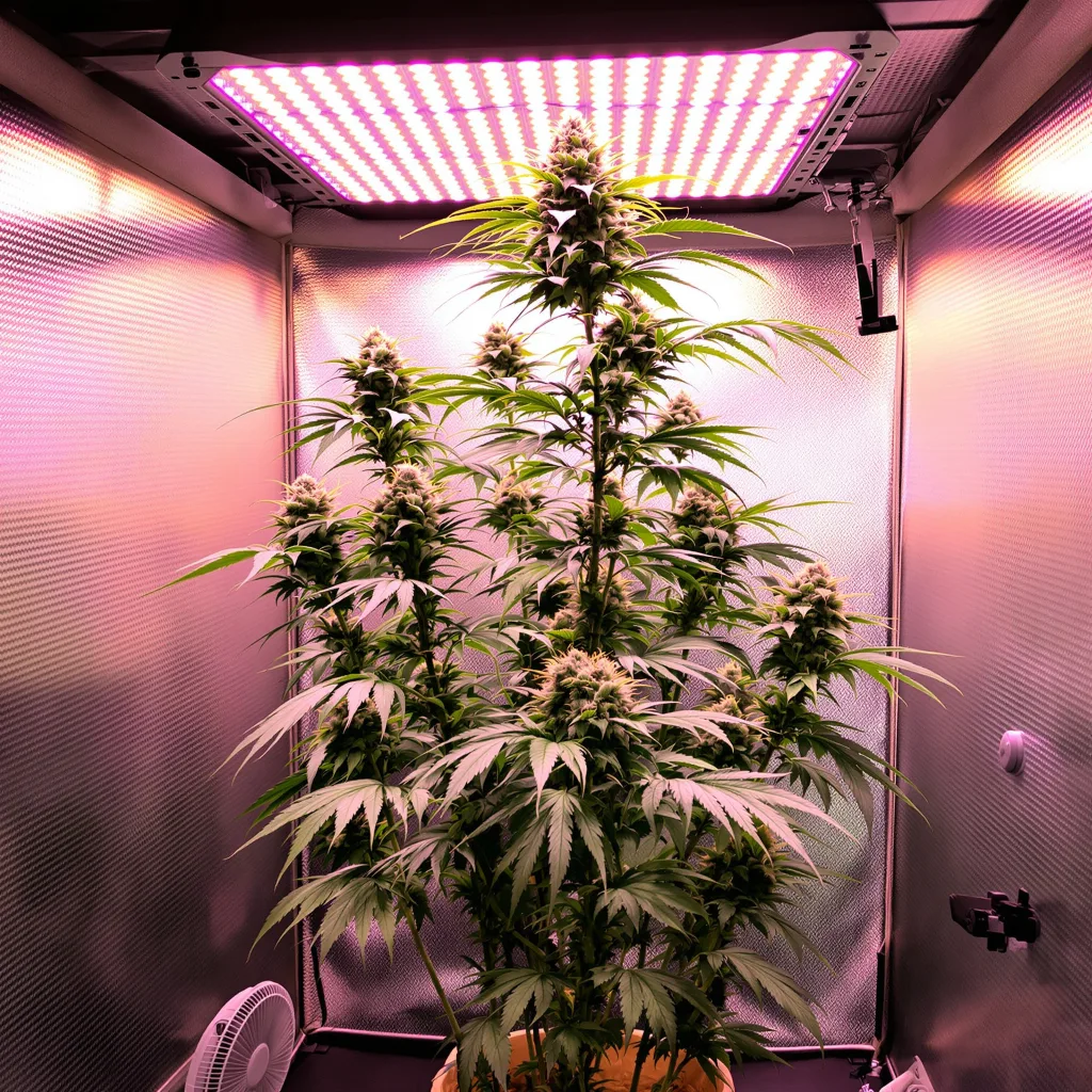 Plante de cannabis Cinderella 99 en floraison — 150-200 cm féminisée