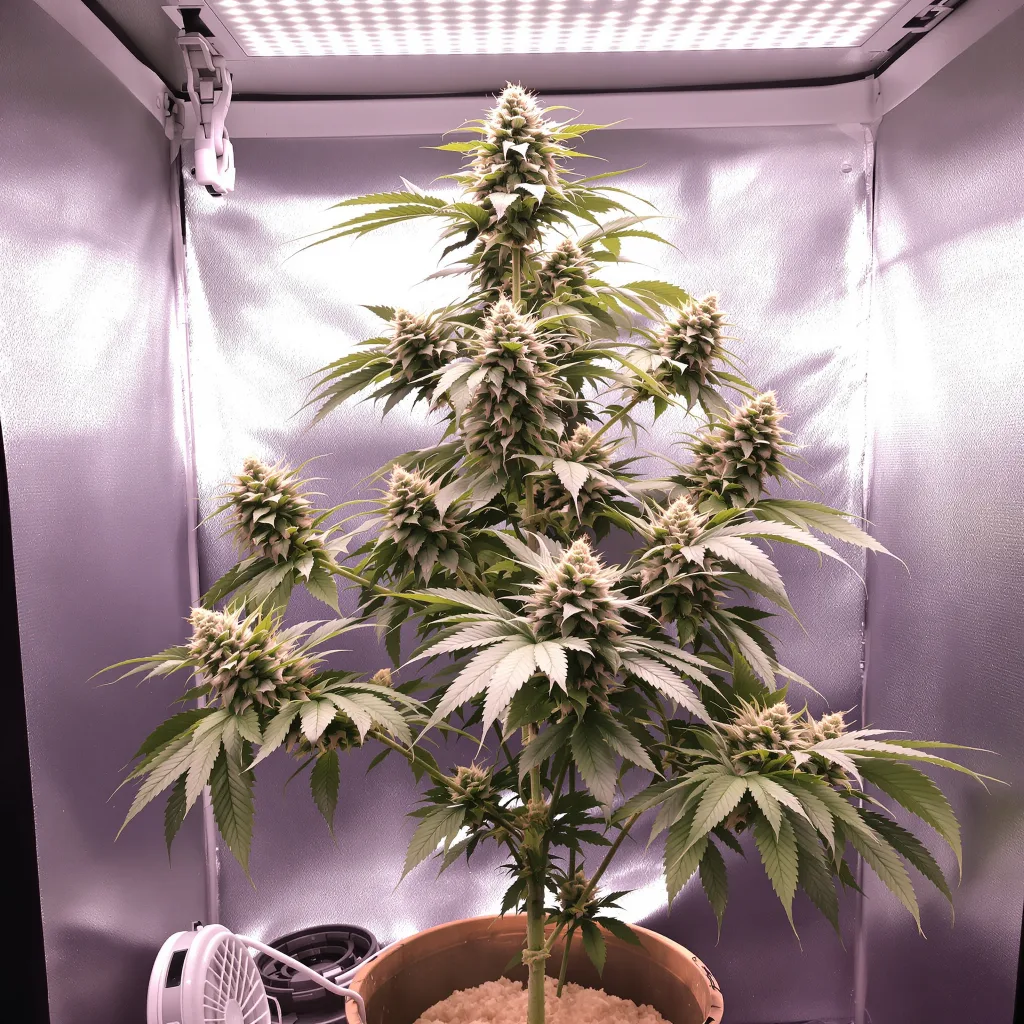 Plante de cannabis Cinex en floraison — 60-100 cm autofloraison