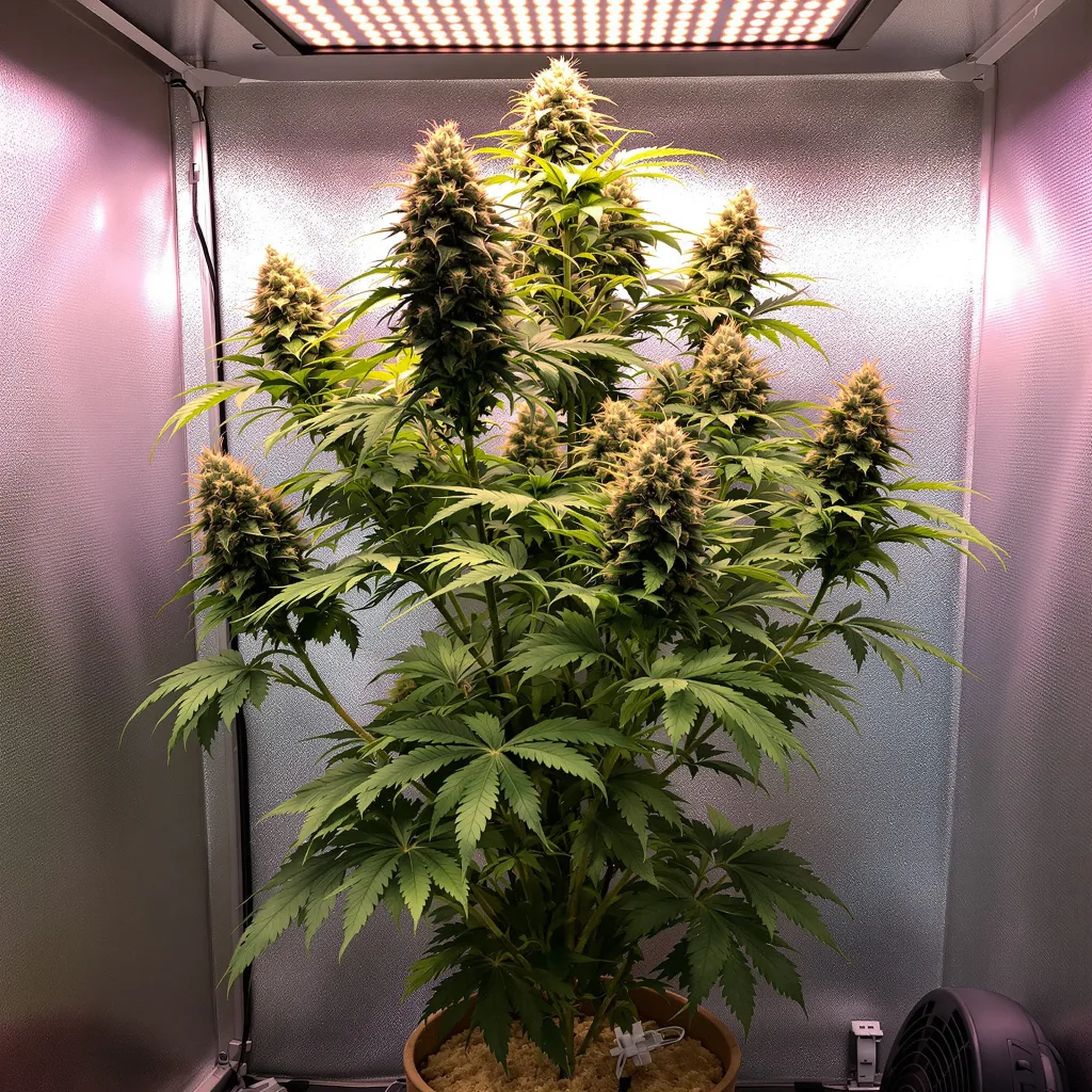 Plante de cannabis Cinex en floraison — 120-180 cm féminisée