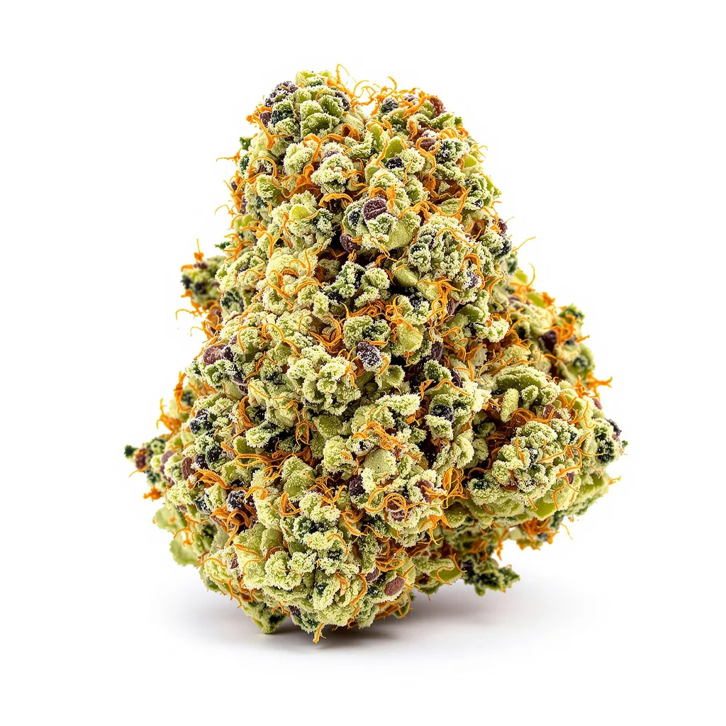 Cinex 30% indica / 60% sativa — fleur avec trichomes visibles