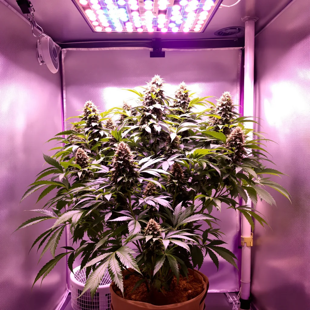 Plante de cannabis Cluster Bomb en floraison — 90-130 cm féminisée