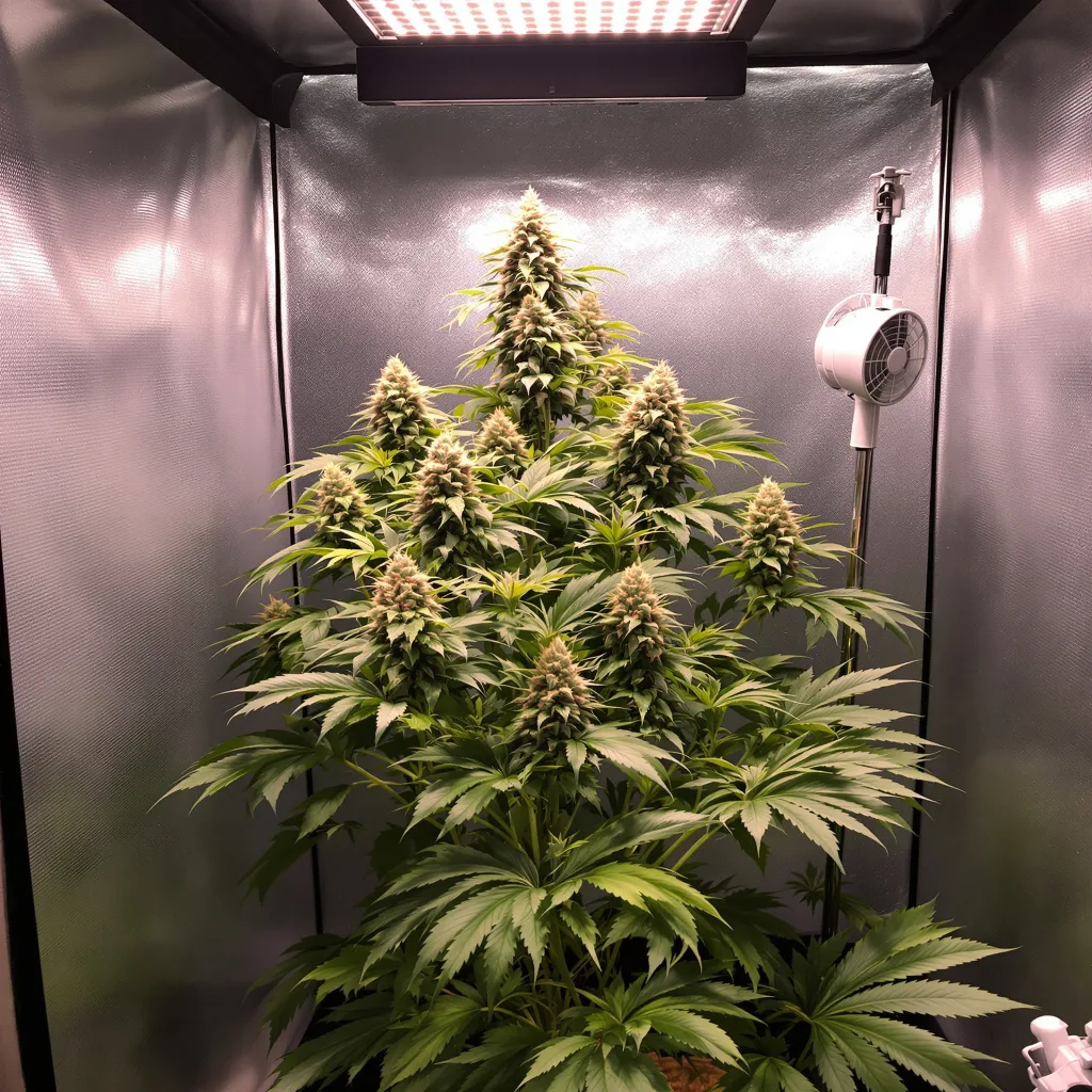 Plante de cannabis Coffee en floraison — 150-200 cm féminisée
