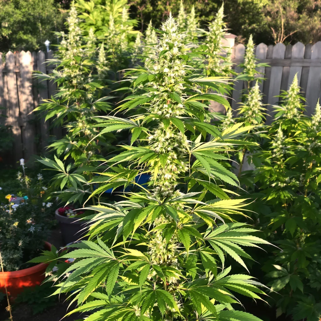 Coffee 12% indica / 88% sativa — fleur avec trichomes visibles