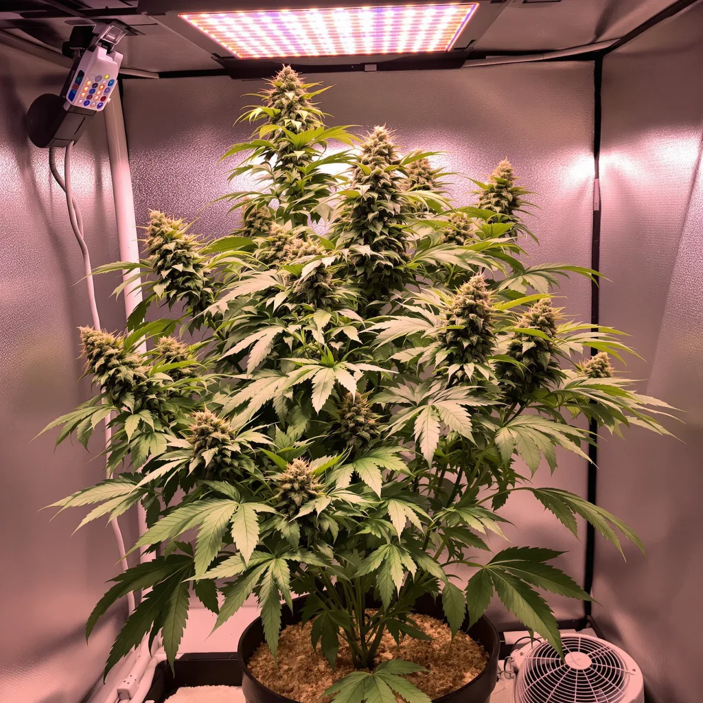 Plante de cannabis Colorado Bubba en floraison — 90-130 cm féminisée