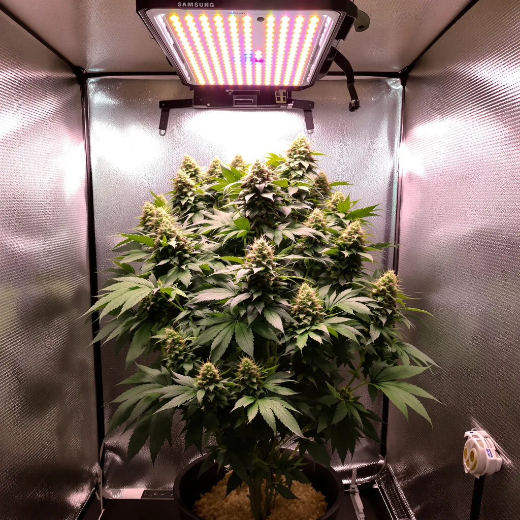 Plante de cannabis Colorado Clementines en floraison — 90-130 cm féminisée