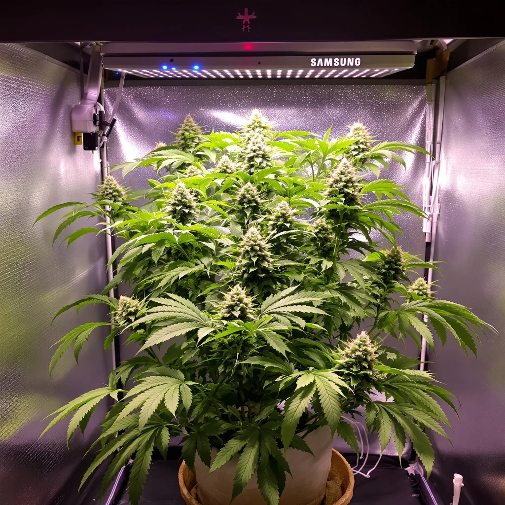 Plante de cannabis Confidential Wreck en floraison — 90-130 cm féminisée