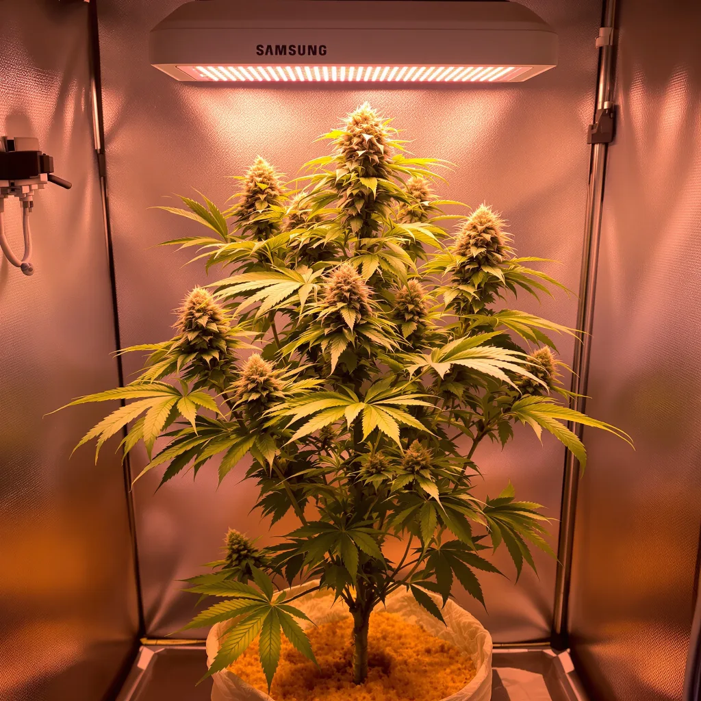 Plante de cannabis Conspiracy Kush en floraison — 90-130 cm féminisée