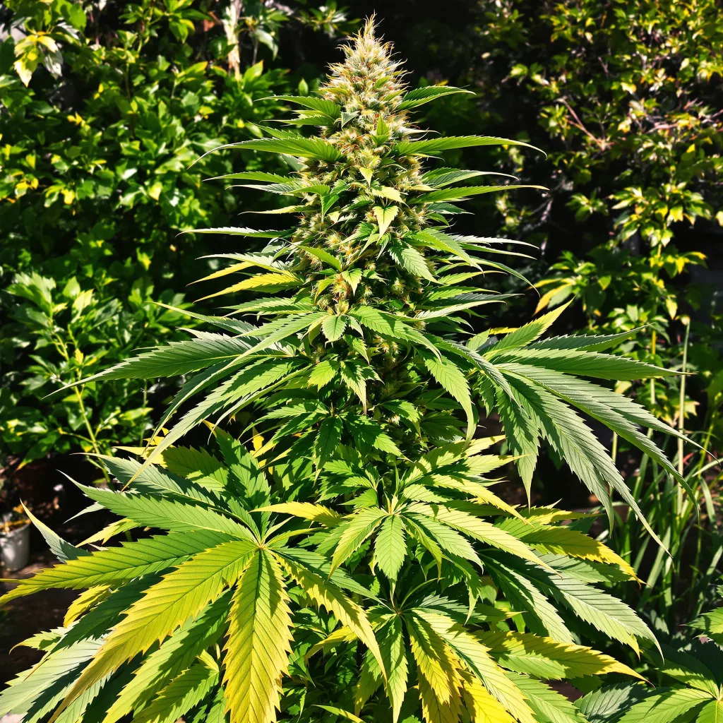 Conspiracy Kush 74% indica / 26% sativa — fleur avec trichomes visibles