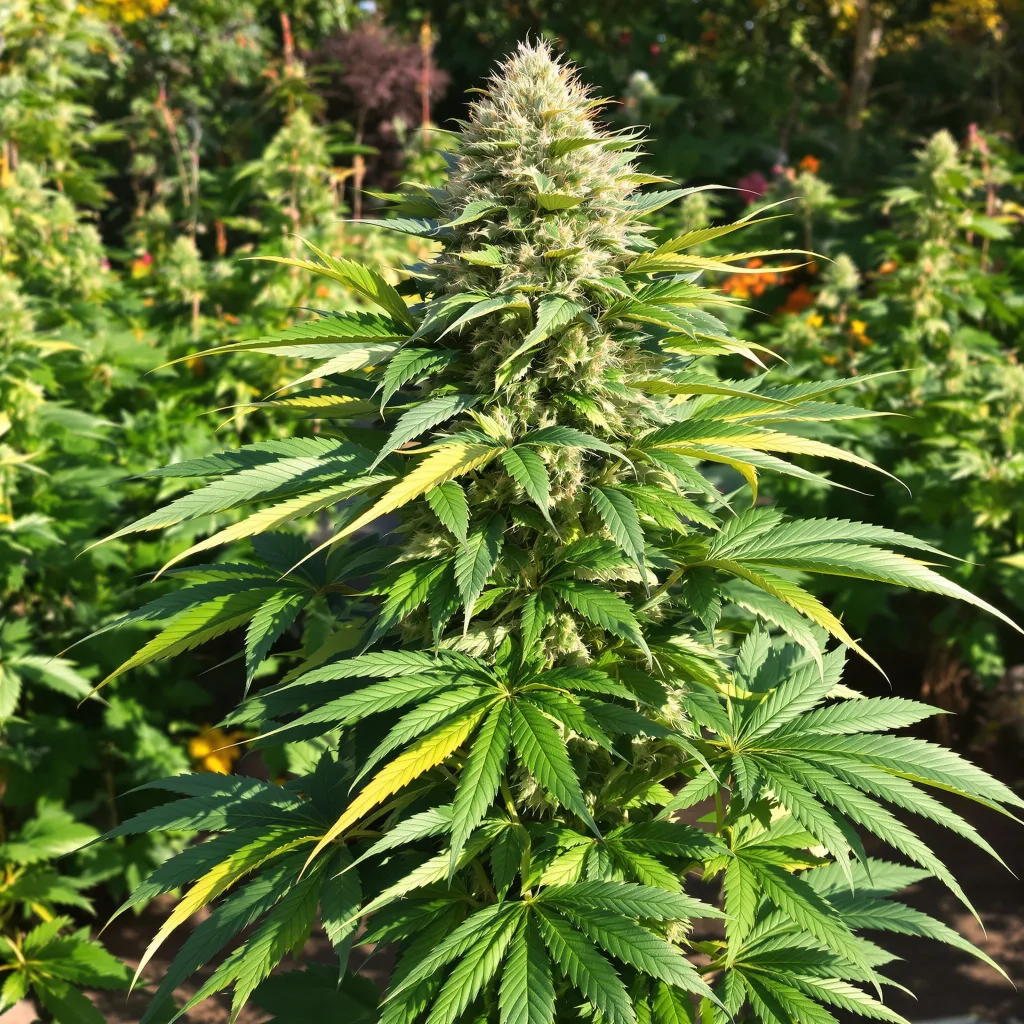 Cookie Monster 84% indica / 16% sativa — fleur avec trichomes visibles