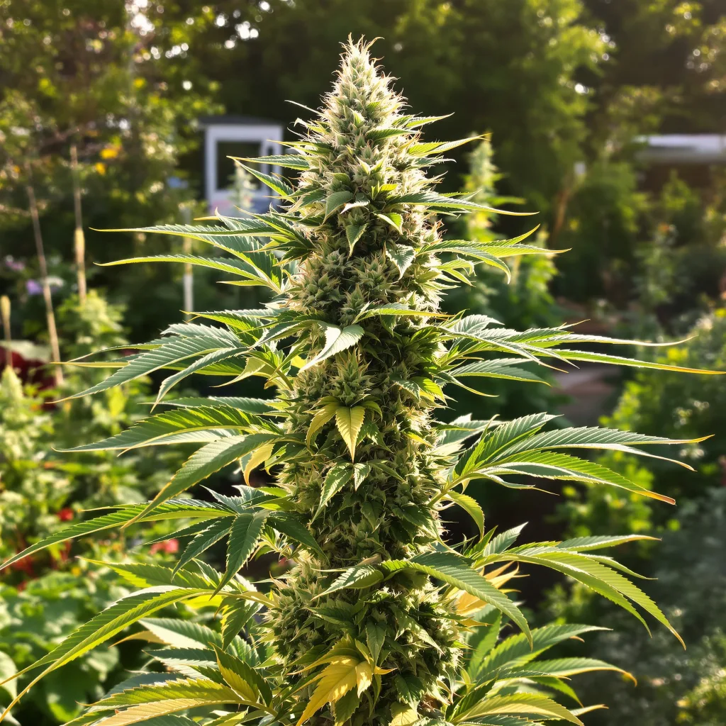 Cookie Wreck 40% indica / 60% sativa — fleur avec trichomes visibles