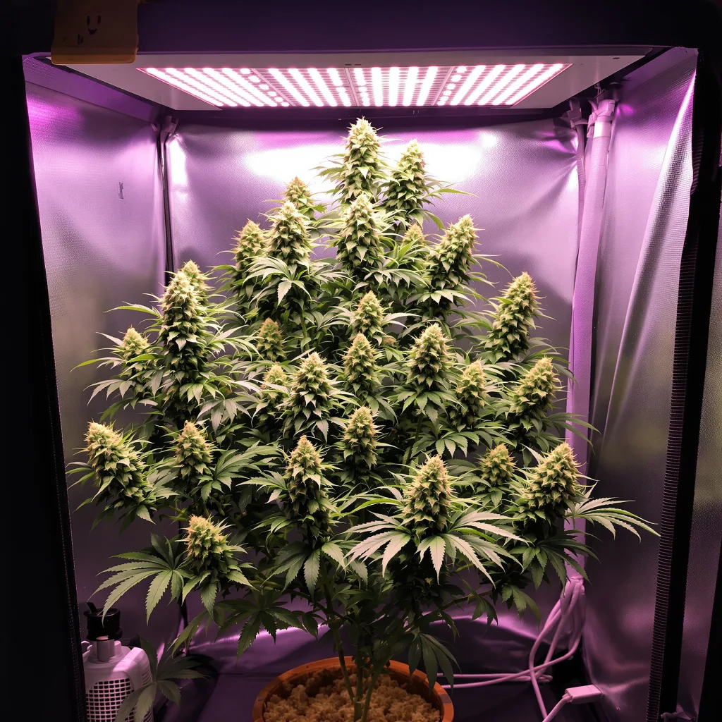 Plante de cannabis Cookies Gelato en floraison — 60-100 cm autofloraison