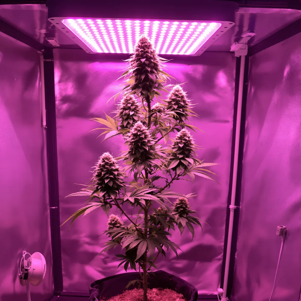 Plante de cannabis Cookies Gelato en floraison — 120-180 cm féminisée