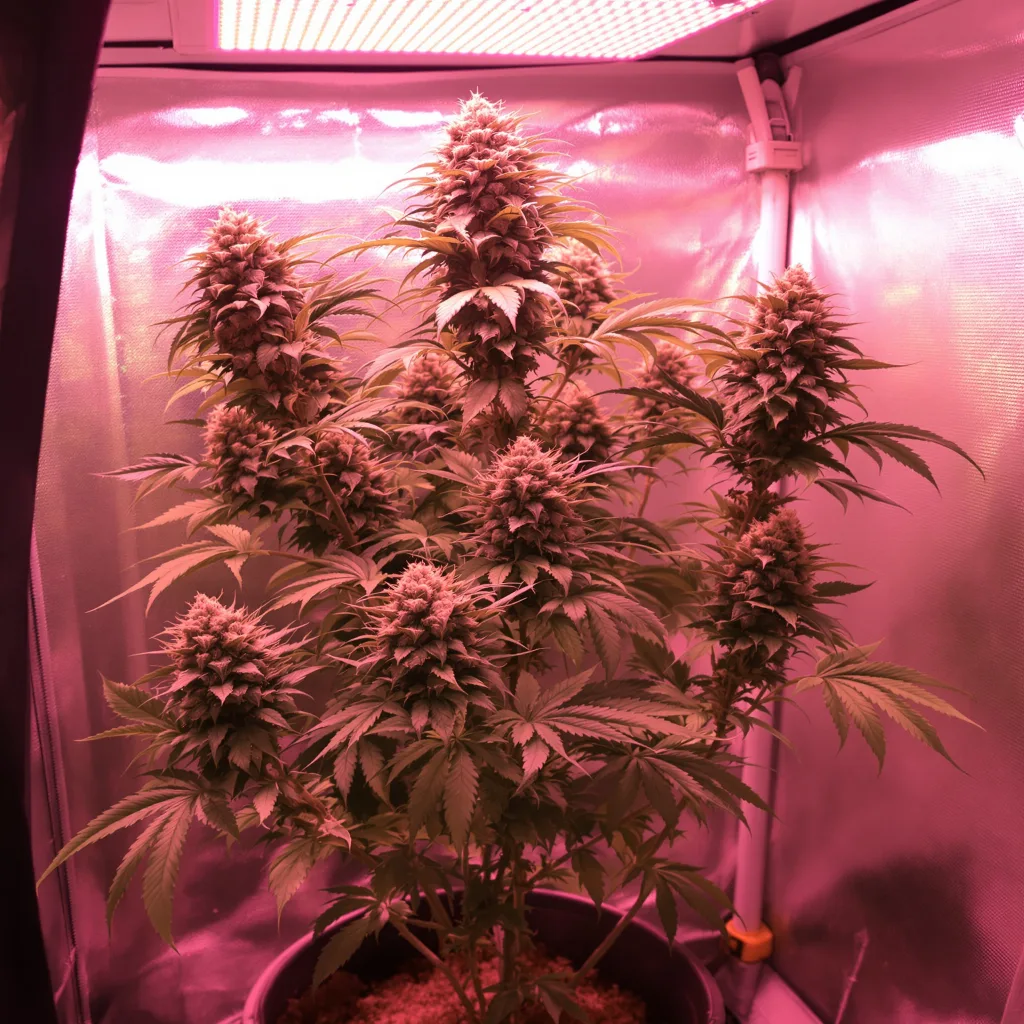 Plante de cannabis Copper Kush en floraison — 120-180 cm féminisée