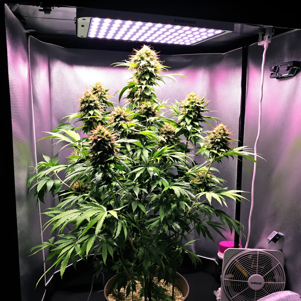 Plante de cannabis Corkscrew en floraison — 120-180 cm féminisée