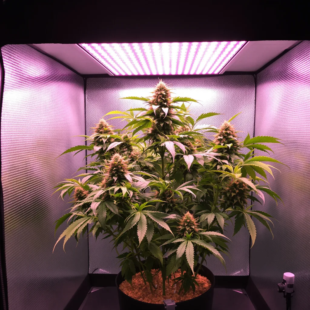 Plante de cannabis Couch Lock Pack en floraison — 90-130 cm féminisée
