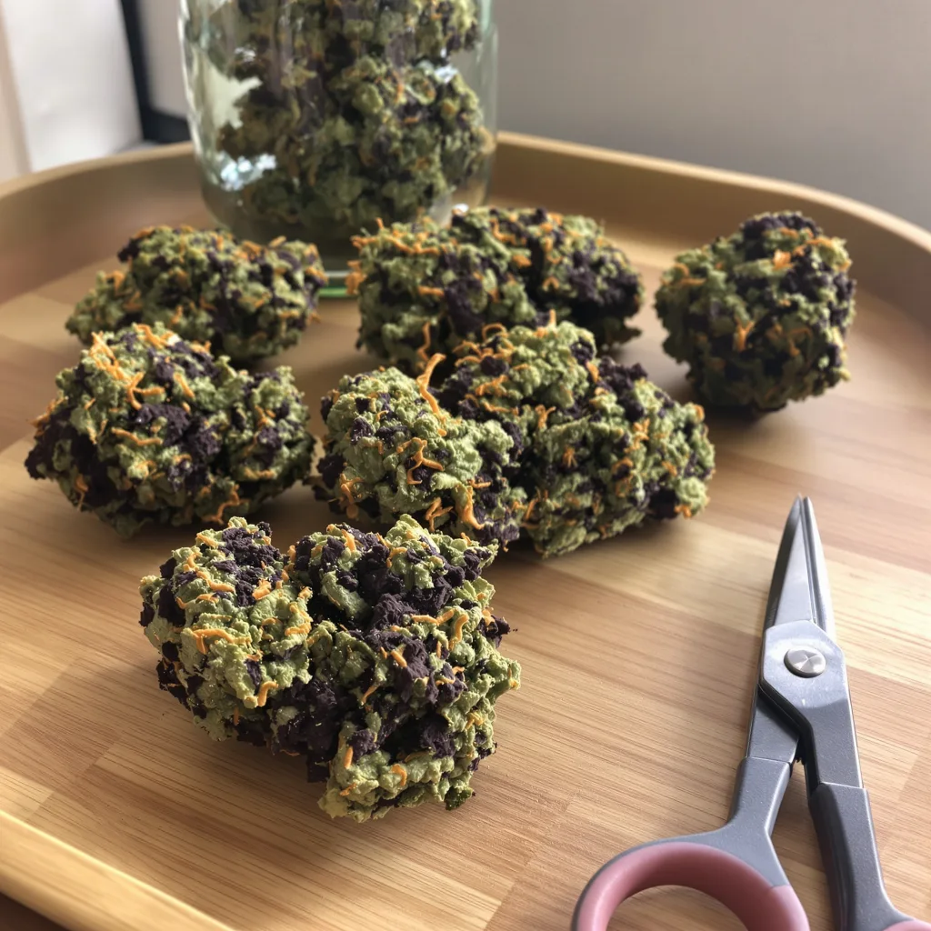 Critical Bilbo 72% indica / 28% sativa — fleur avec trichomes visibles