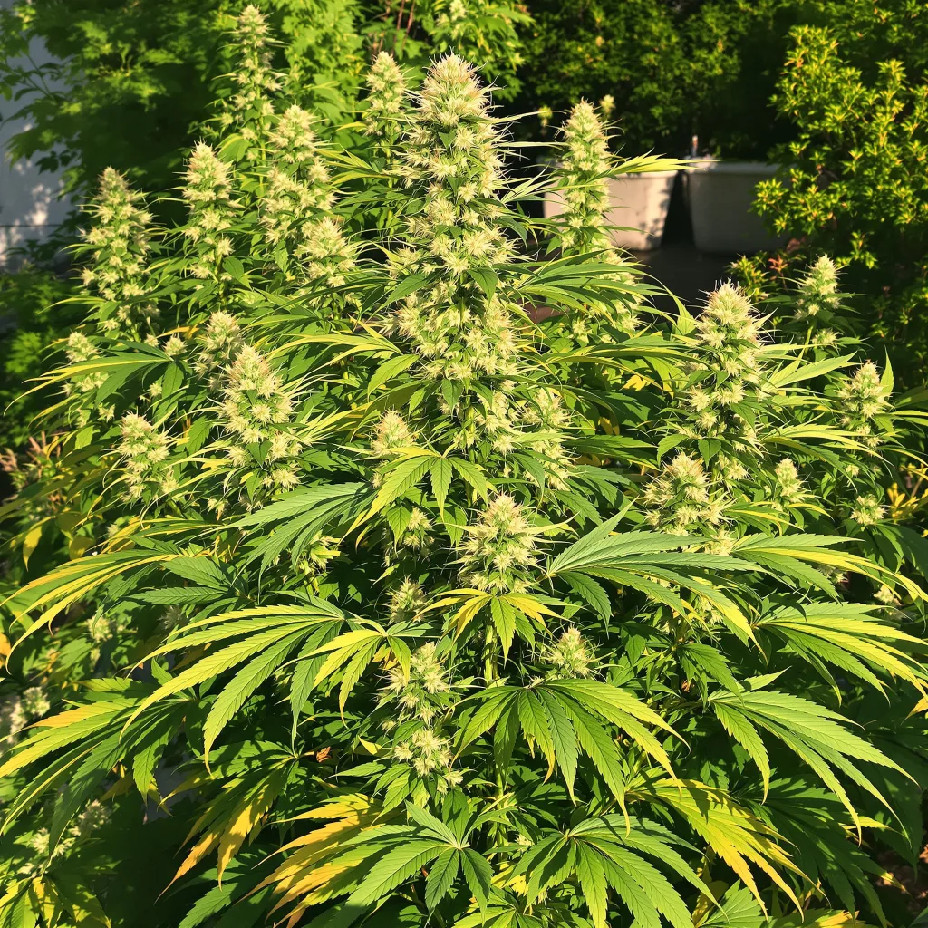 Critical Crack 15% indica / 85% sativa — fleur avec trichomes visibles
