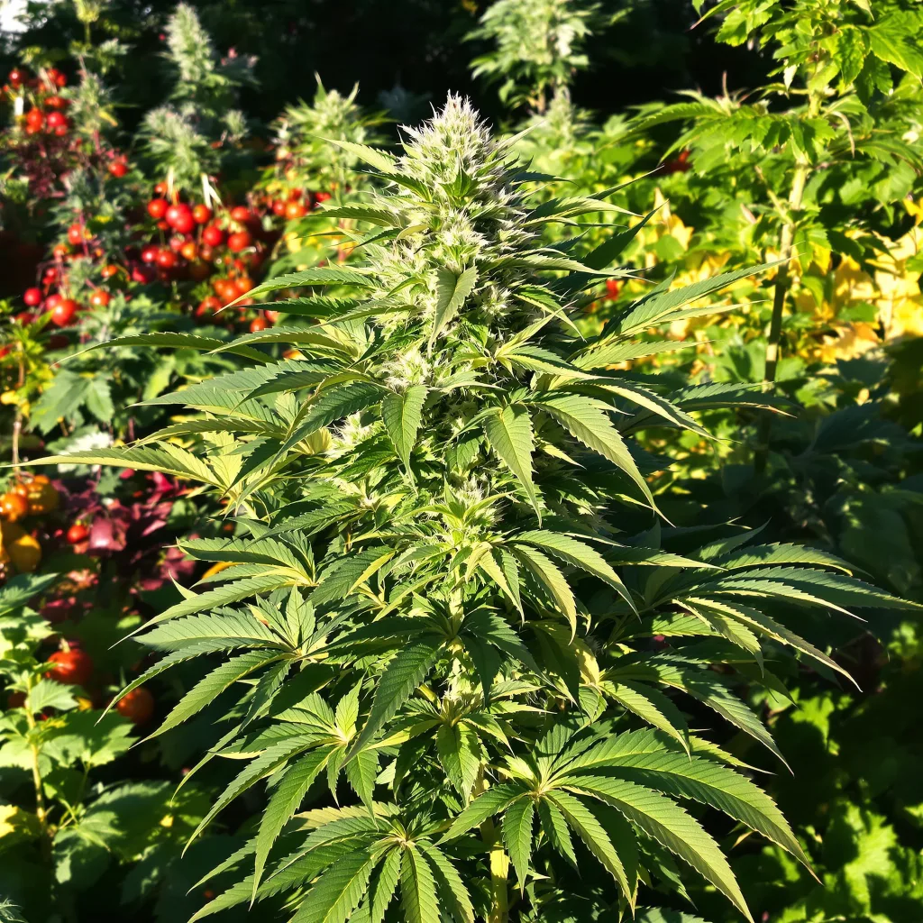 Critical Fast Bud 70% indica / 30% sativa — fleur avec trichomes visibles