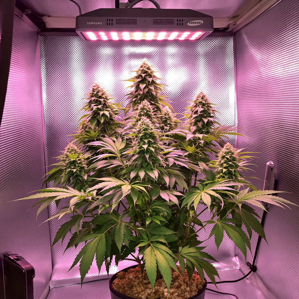 Plante de cannabis Critical Fast Bud en floraison — 90-130 cm féminisée