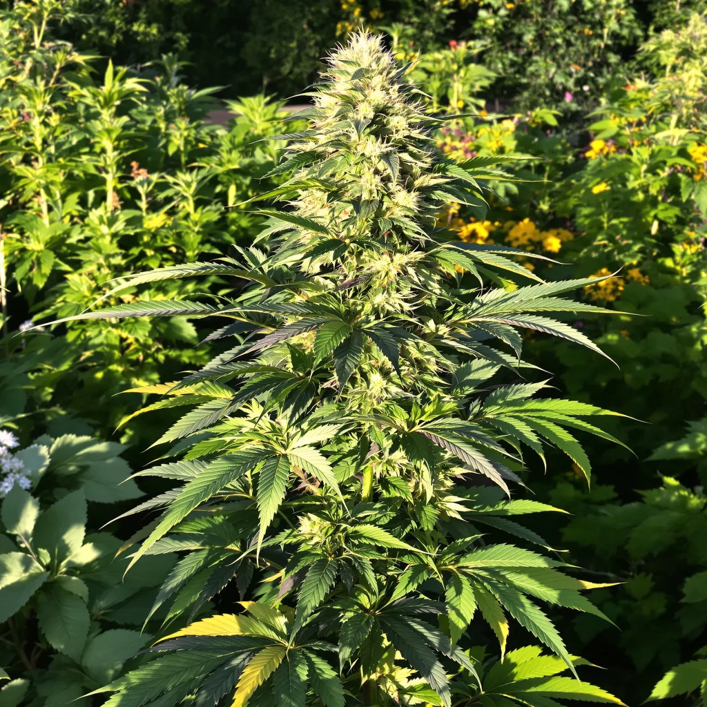 Critical Glue 89% indica / 11% sativa — fleur avec trichomes visibles