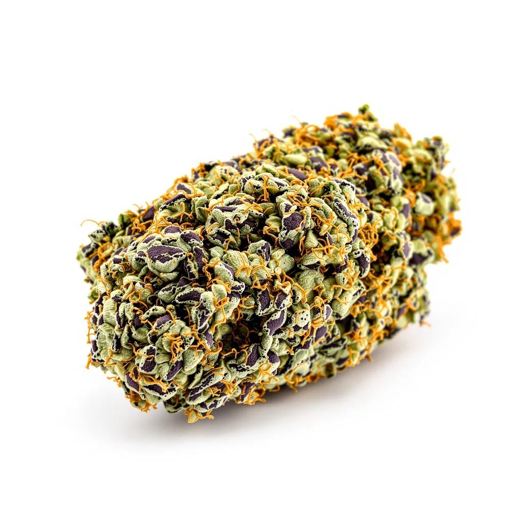 Critical Glue 89% indica / 11% sativa — fleur avec trichomes visibles
