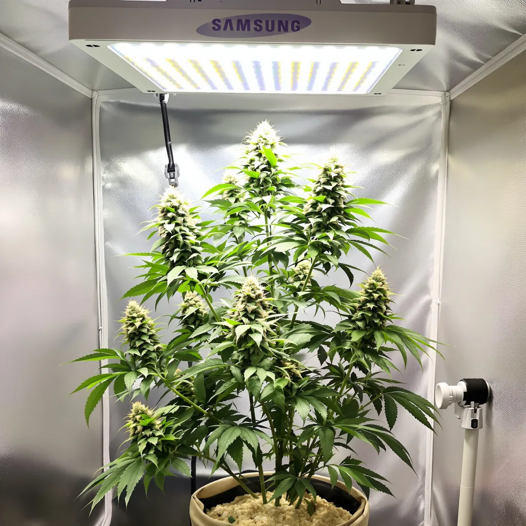 Plante de cannabis Critical Glue en floraison — 90-130 cm féminisée