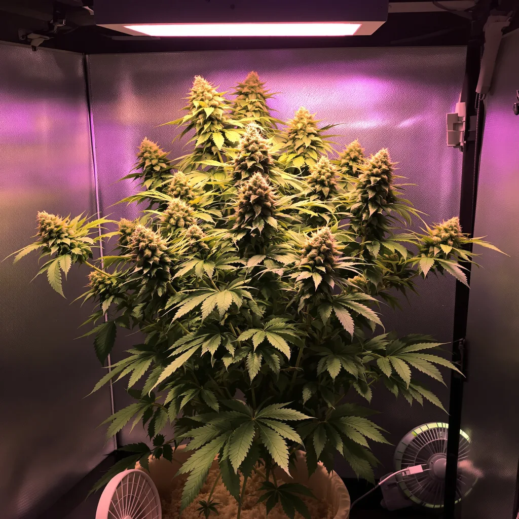 Plante de cannabis Critical Plus en floraison — 120-180 cm féminisée