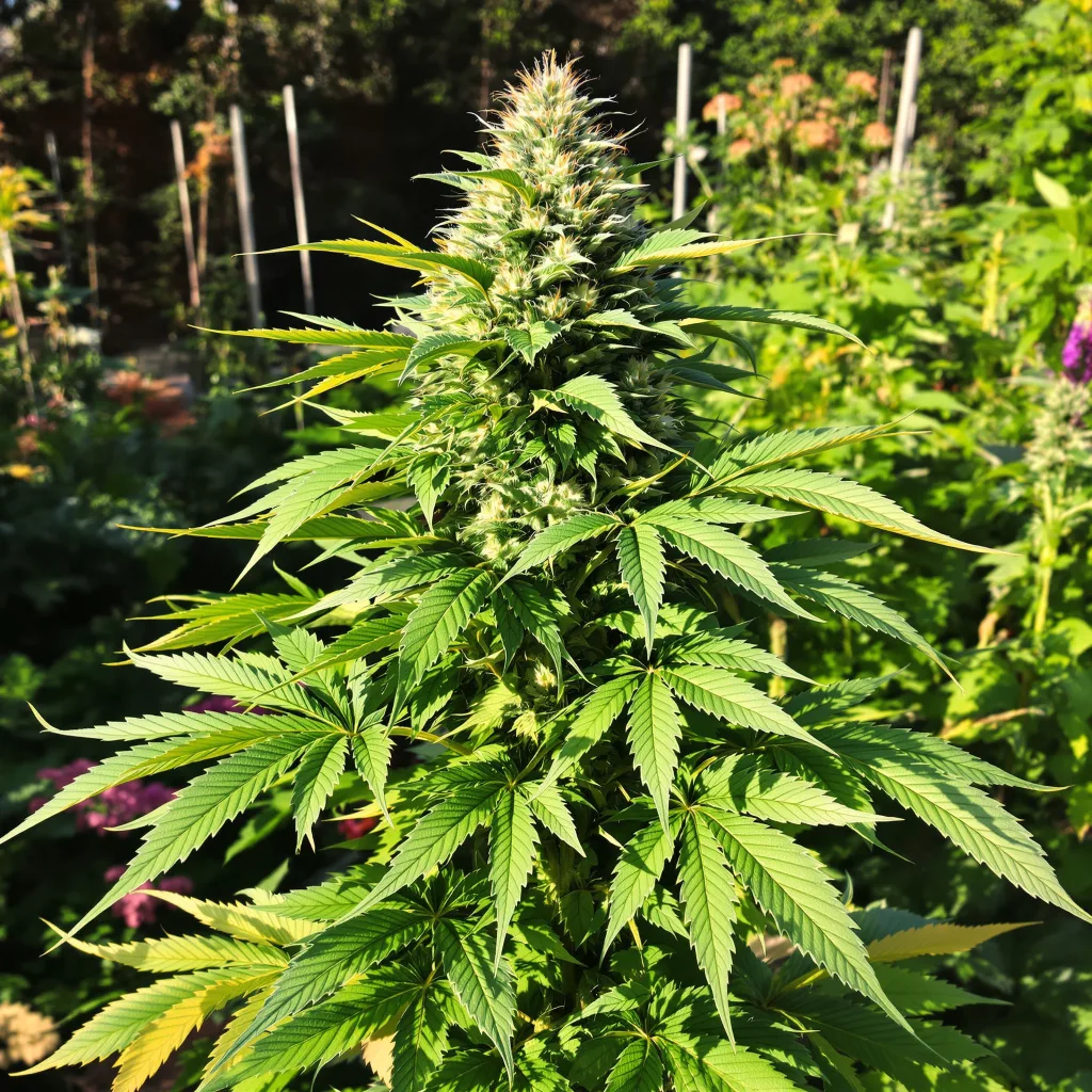 Critical Sensi Star 86% indica / 14% sativa — fleur avec trichomes visibles