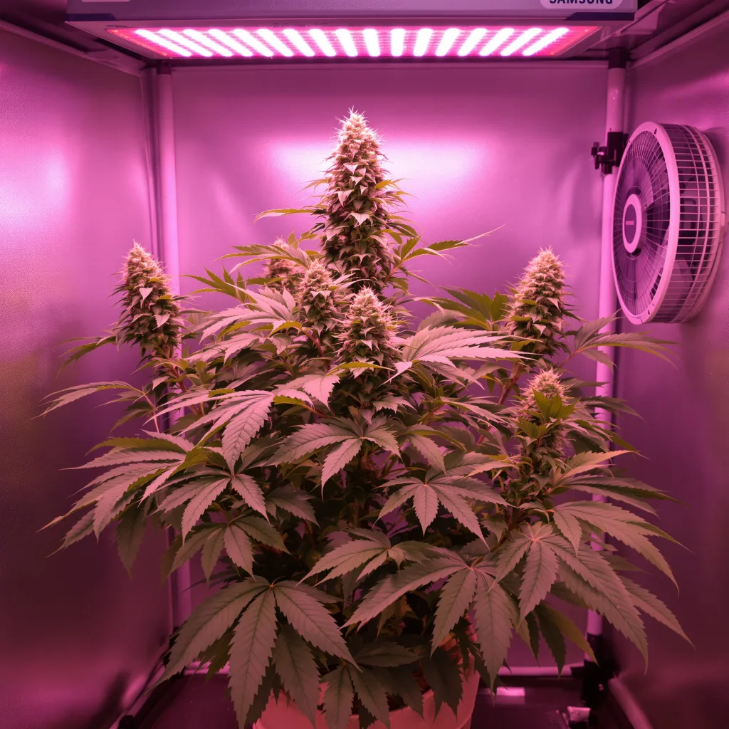 Plante de cannabis Crown OG en floraison — 90-130 cm féminisée