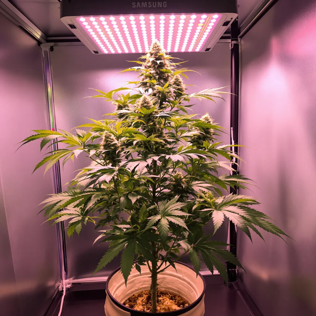 Plante de cannabis Crown Royale en floraison — 60-100 cm autofloraison