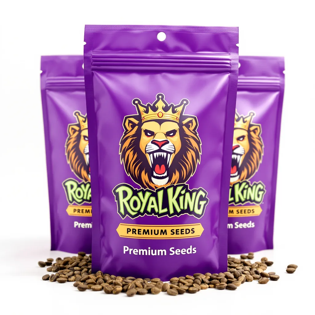 Crown Royale 83% indica / 17% sativa — fleur avec trichomes visibles