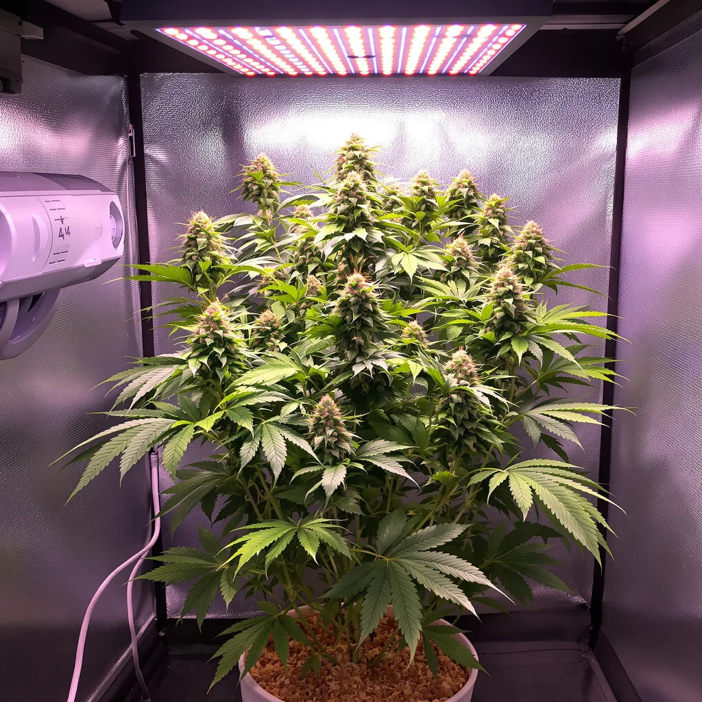 Plante de cannabis Dakini Kush en floraison — 90-130 cm féminisée