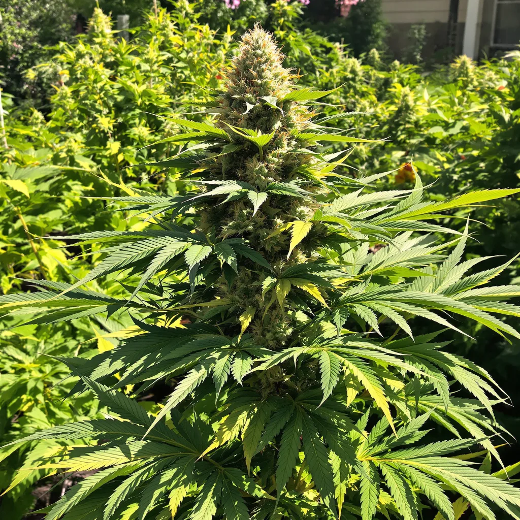 Dakini Kush 88% indica / 12% sativa — fleur avec trichomes visibles